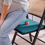 JML Soft Sitter Honeycomb Gel Cushion Aqua Green view 7