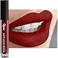 Mynena Dark Red Lip Stain Long-Lasting Waterproof Lightweight Comfortable Non-Drying Hydrating | High Pigment Intense Matte Color All Day Wear Smudge-Proof Kiss-Proof Transfer-Resistant Vegan | Elle