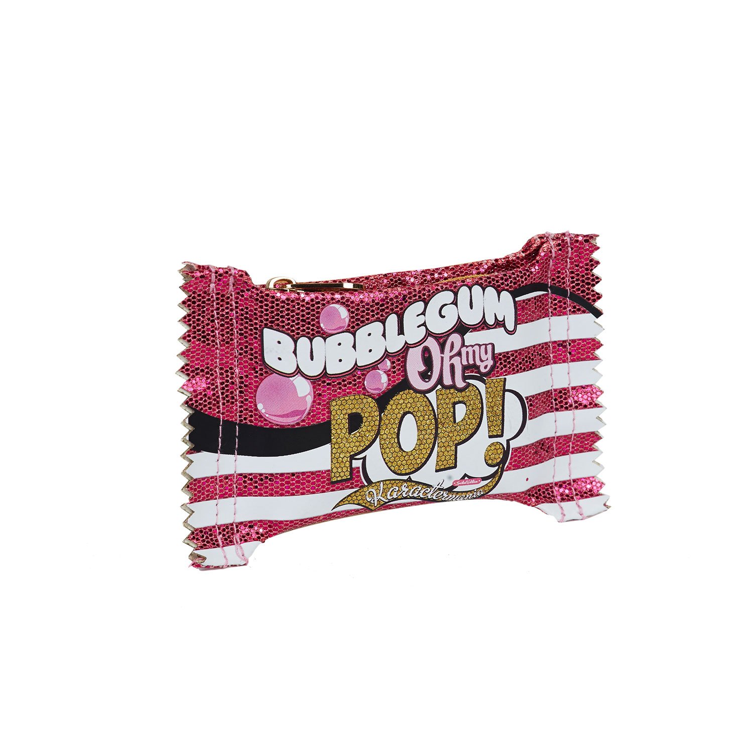 Oh My Pop! Bubblegum-Bubblegum Purse, Pink, 14.5 x 9 cm