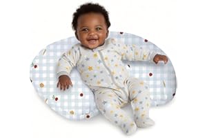 Little Grape Land Nursing Pillow for Breastfeeding, Soft and Supportive Breastfeeding Pillow for Mom and Baby, Cute Feeding P