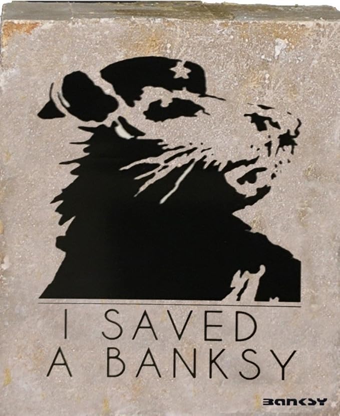 Banksy Poster Keep your coins I want change (23"x17") Amazon.ca Home