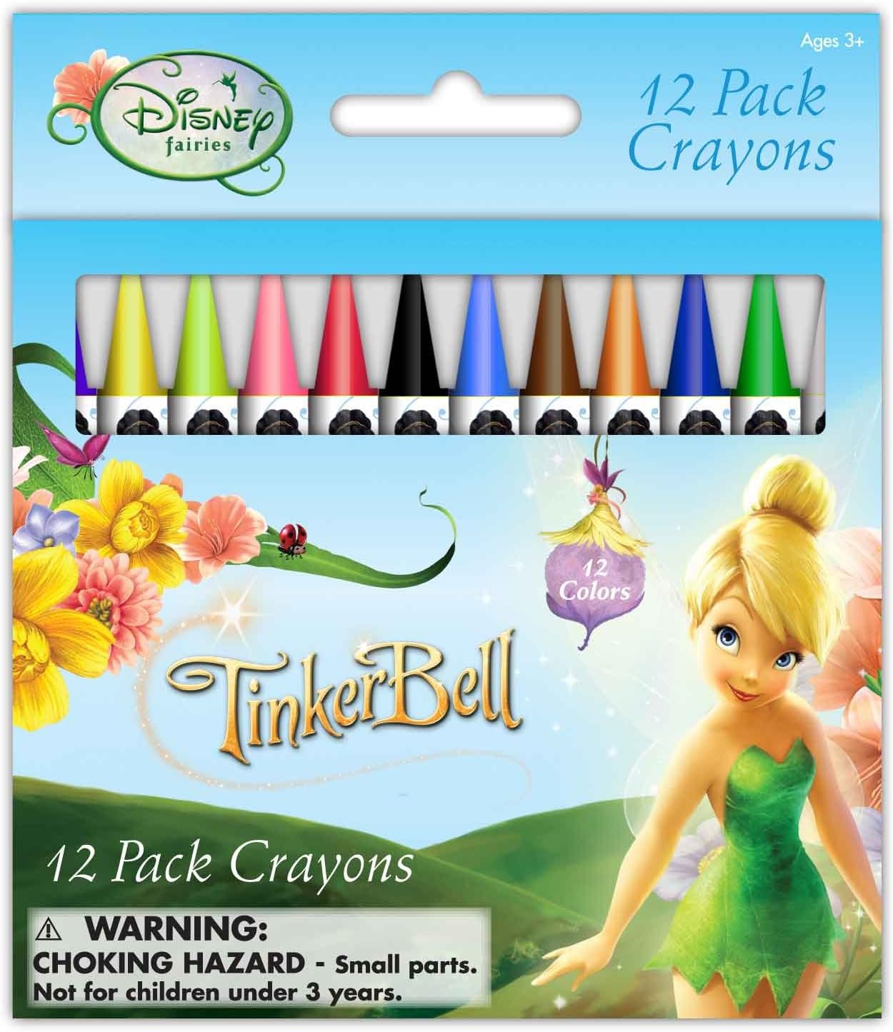 Fairies 12 pack wax crayons (4570A) Artists Crayons