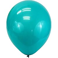 Allgala 100 Count 9 Inch Helium Grade Premium Latex Balloons-Turquoise-BL52112