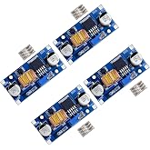 D-Planet [4-Pack] 5A DC-DC Adjustable Buck Converter 4~38v to 1.25-36v Step Down Power Supply High Efficiency Voltage Regulator Module