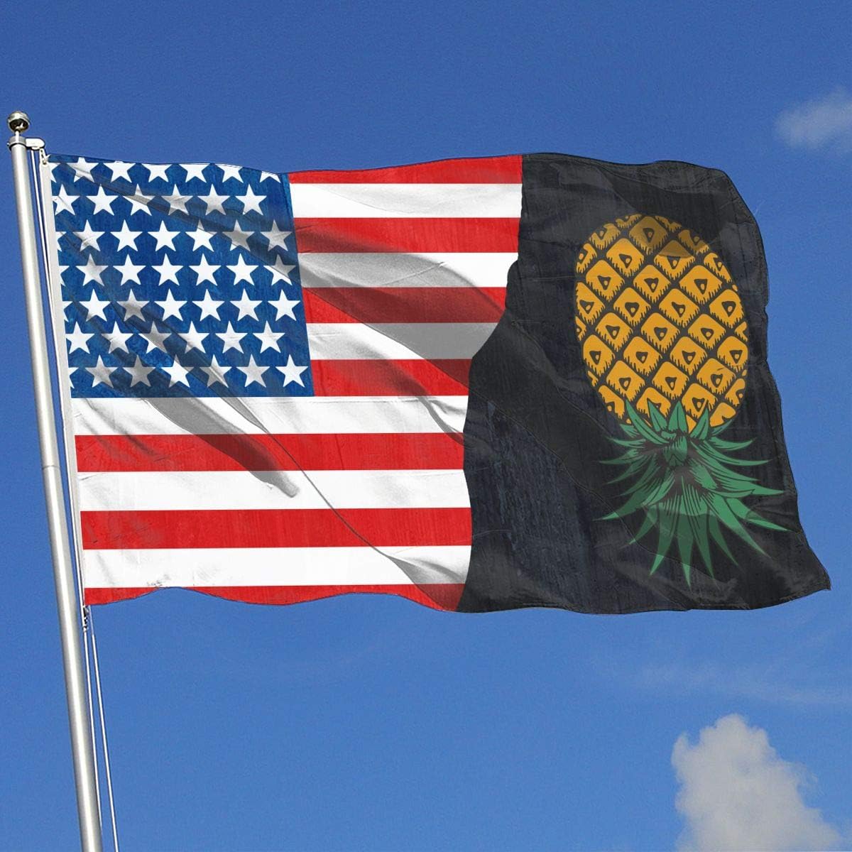 Amazon Com Fq 8flag Upside Down Pineapple Country Banner Flag