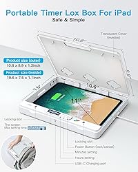 ySky Phone Lock Box with Timer for iPad Under
