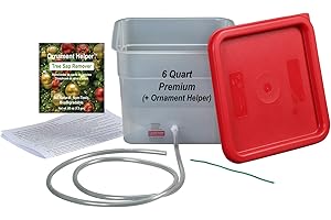 LEVGO HOME Automatic Christmas Tree Watering System (+ Tree Sap Remover) | Reduce Needle Drop | Never Have a Dry Stand | Evergreen Helper® | Made in USA