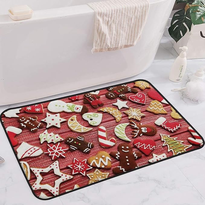 Yaoniii Alfombra de baño Antideslizante, Live Laugh Love, Diferentes