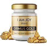 I Am Joy co. Pure Ormus White Gold Powder Monoatomic M-State 24k 99.99% | No Plastic, No Lye, No Dyes, No Fillers | 22 Grams