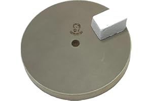 TAMROD HOLDINGS LLC 6" (3/4" Width) Leather Honing/Stropping Wheel - Fits 1/2" Arbor - Buffing Compound Included