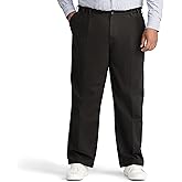 Izod Men's Big and Tall Performance Stretch Pleated Pant