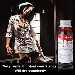 Go Ho Dark Fake Blood Makeup (2 oz),Fake Blood