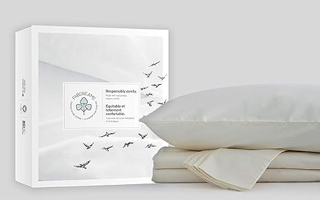 400 Thread Count Gots Certified Soft Silky Shiny 100 Organic Cotton Twin Xl Dark Gray Fitted Sheet Sustainable Luxury Finish Fits Upto 17 Deep Pocket Mattress Sateen Weave Bedding Home Kitchen Rbafamilylaw Com