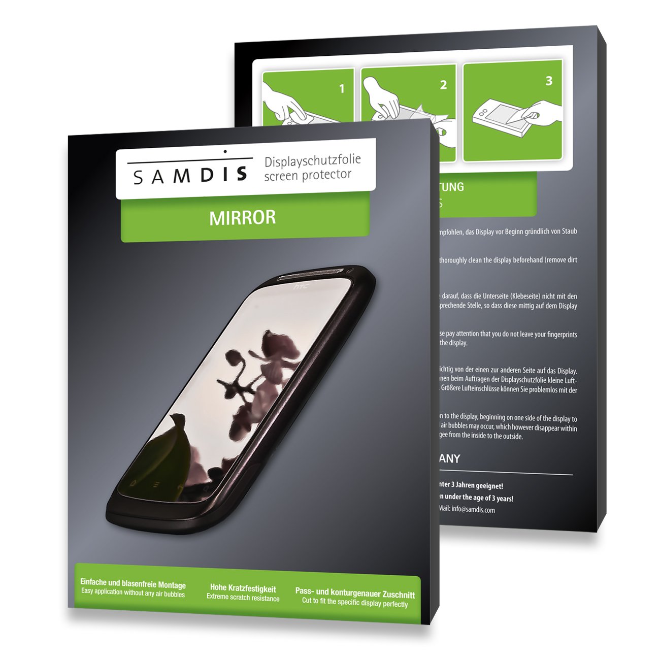 2 x Samdis Screen Protector Mirror for Creative MuVo: Amazon.co.uk:  Electronics