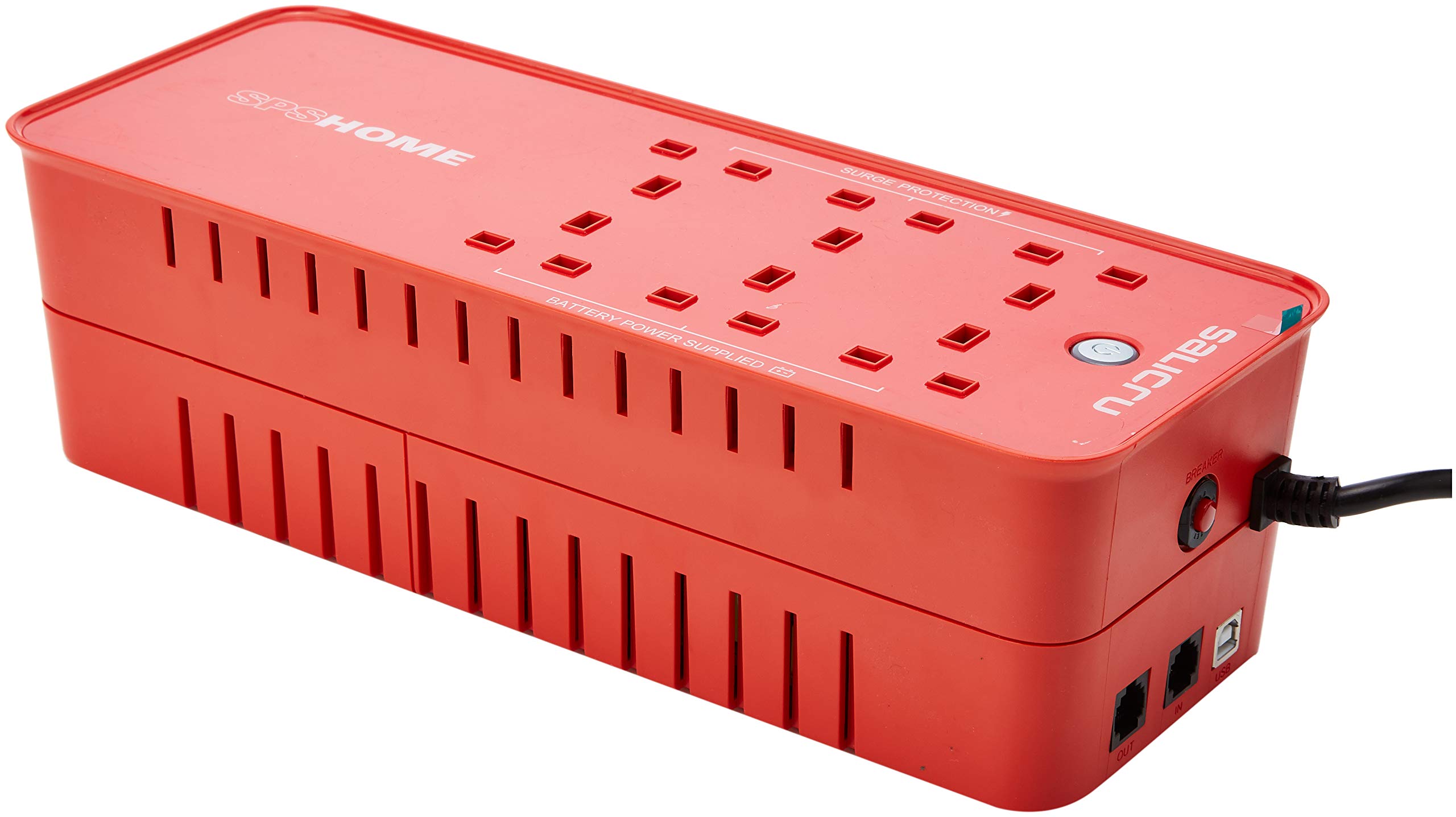 Salicru - SPS 650 HOME UK - Uninterruptible Power Supply 650VA / 360W, 693CA000003