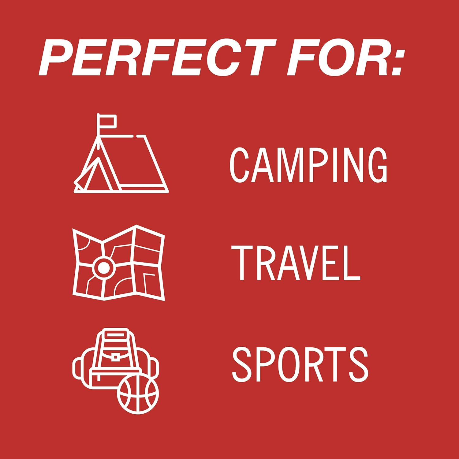 Coleman Sportsman Outdoor Waterproof First Aid Kit - 100 Pieces : Camping First Aid Kits : Sports & Outdoors