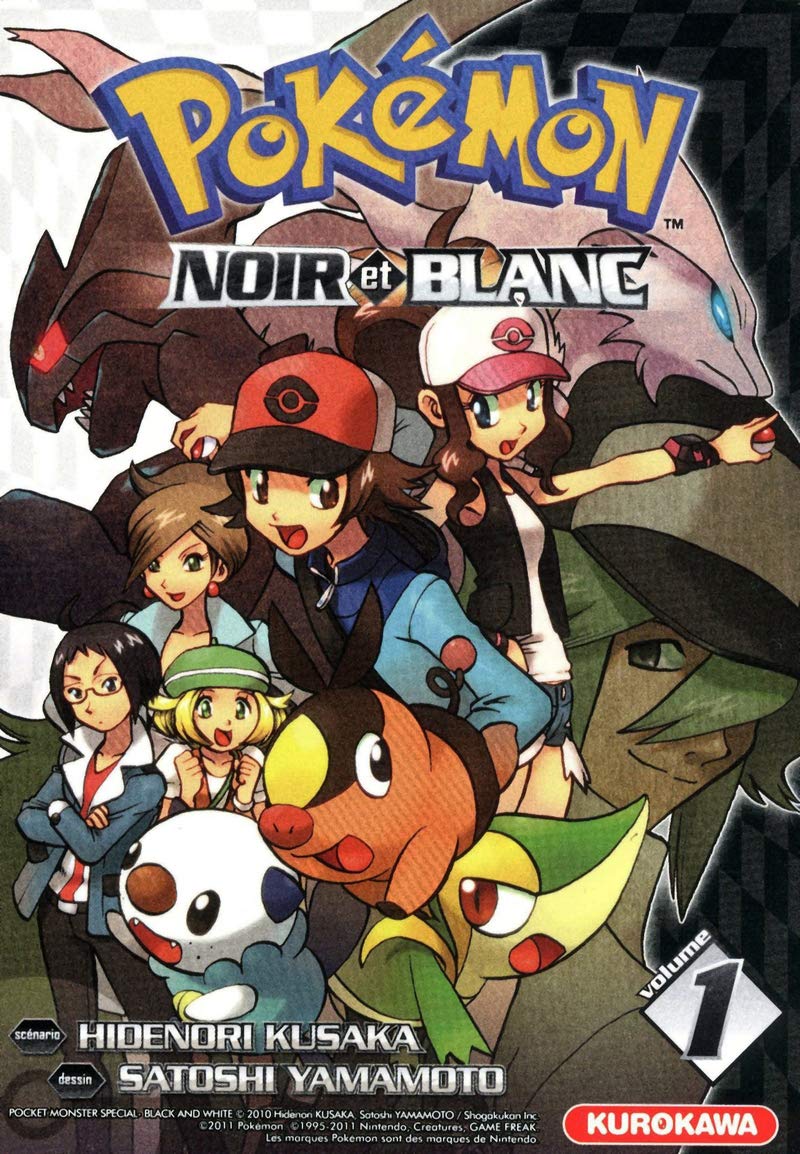 Pokémon Noir Et Blanc Tome 1 Hidenori Kusaka Satoshi