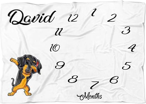 dachshund baby blanket