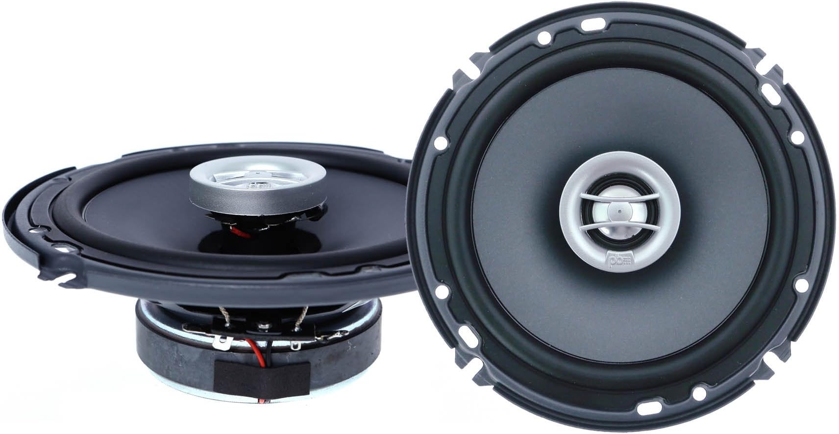 PowerBass L2-675 6.75" Full Range 180 Watts Coaxial Car Audio Speakers (pair)