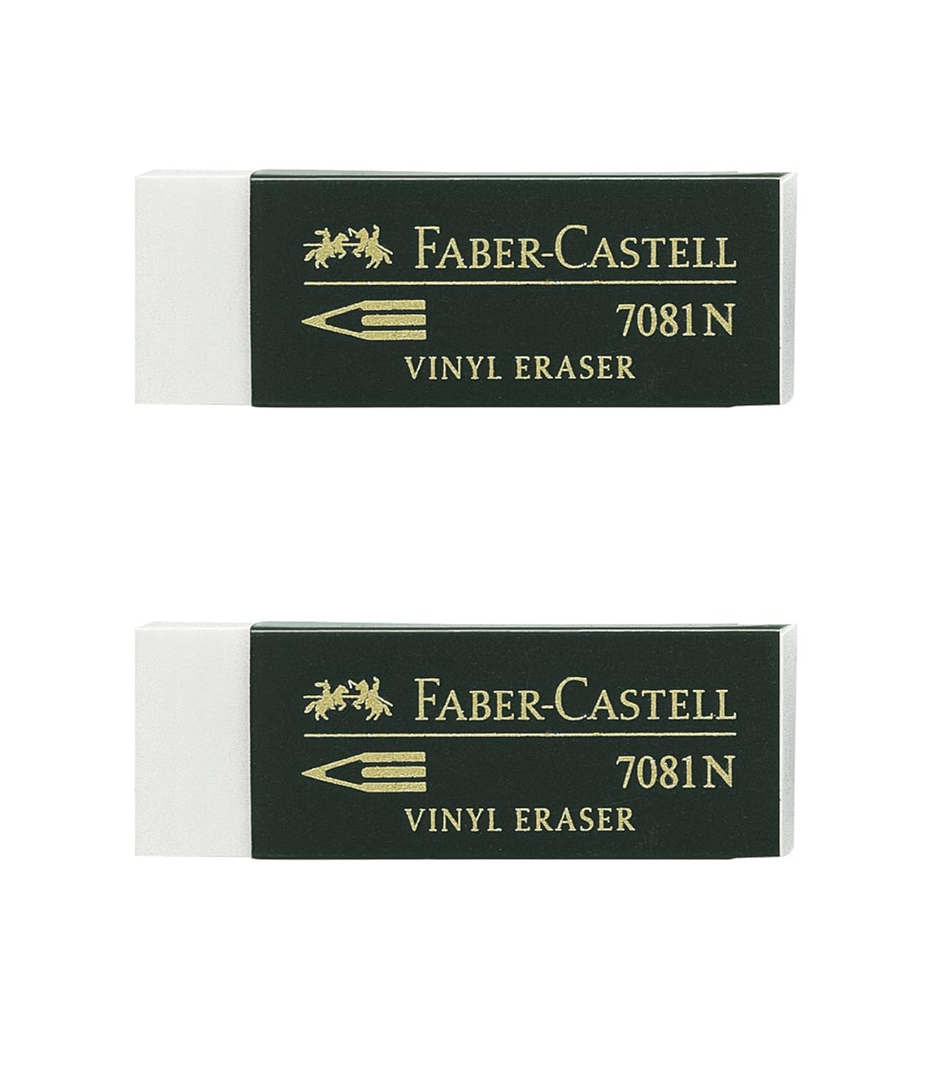 Faber Castell Blister gomas de borrar Goldfaber blanco