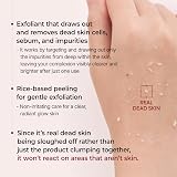 DR.MELAXIN Peel Shot Glow Black Rice Peeling Ampoule 2.7 fl oz view 3