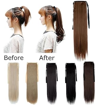 Amazon Com Fut 22inch 100g Straight Binding Ponytail One Piece