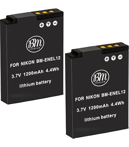 Amazon.com : Battery Pack for Nikon Coolpix S1000pj, S1100pj