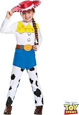 Disguise Disney Jessie Toy Story Kids Costume Cowgirl Jumpsuit Hat S view 2
