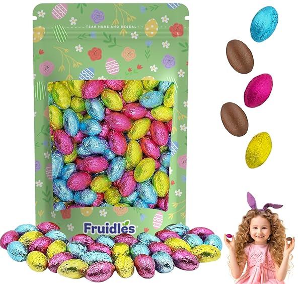 THE DREIDEL COMPANY EASTER CHOCOLATE EGGS 1 POUND,...