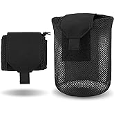 PETAC GEAR Dump Pouch,Molle Drawstring Mag Pouches,Roll Up Foldable Tactical Recovery Tool Pack,EDC Drop Net Storage Bag …