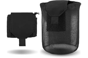 PETAC GEAR Dump Pouch,Molle Drawstring Mag Pouches,Roll Up Foldable Tactical Recovery Tool Pack,EDC Drop Net Storage Bag …