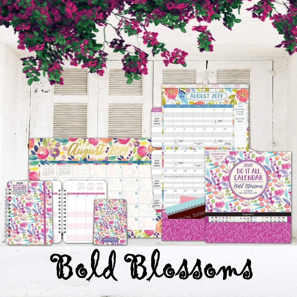 Orange Circle Studio 2020 Monthly Pocket Planner, Bold Blossoms : Office Products