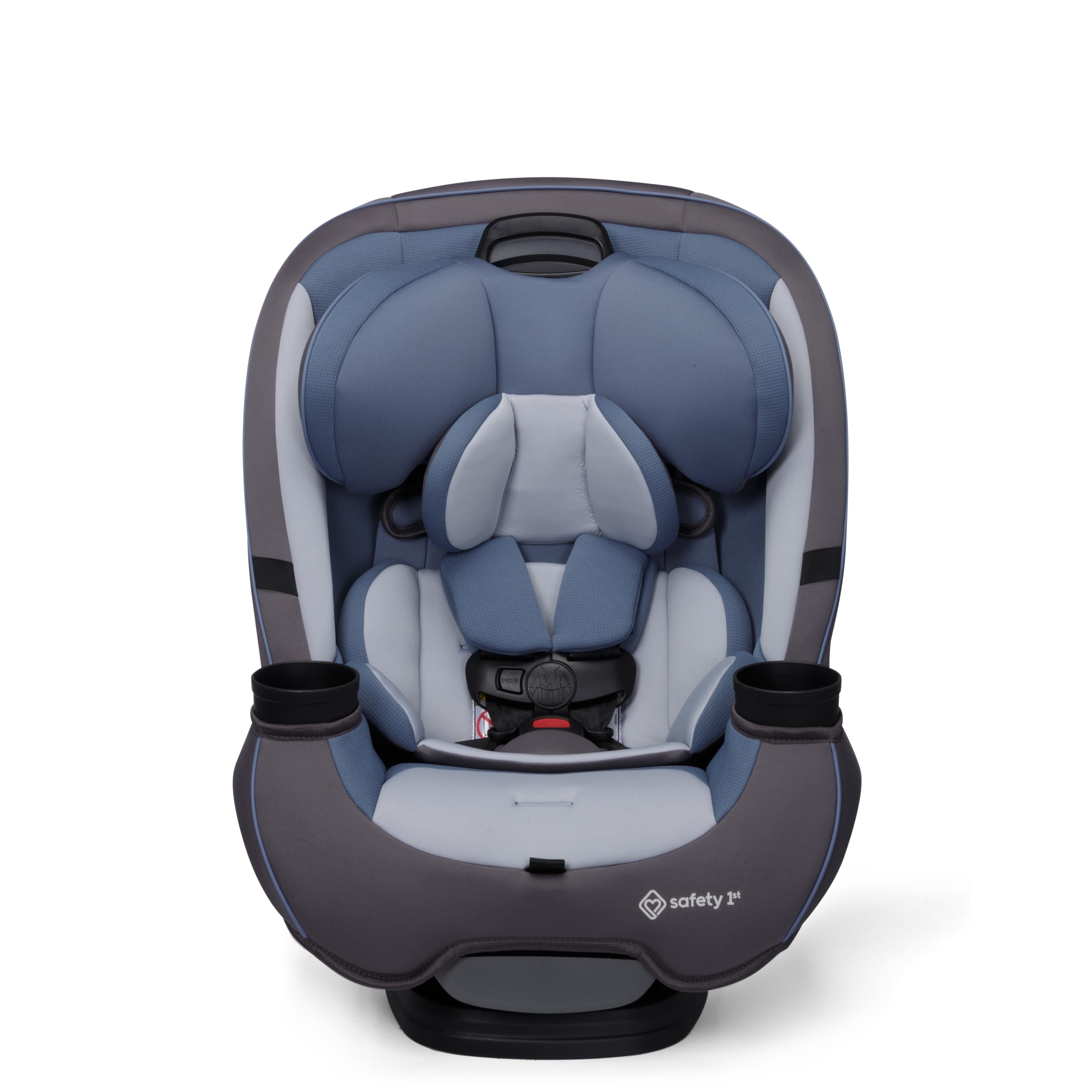 Safety 1st Grow and Go All-in-One Slim Convertible Car Seat, Rear Facing, 5-40 lbs, Forward Facing (30–65 lbs), High Back Booster Seat 40-100 pounds, Alaskan Blue