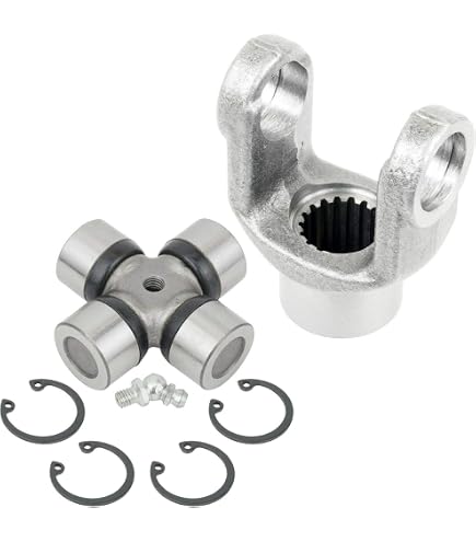 Caltric Rear Propeller Shaft Yoke & U-Joint – Replacement For Yamaha Grizzly 450, Kodiak, Rhino (2005-2009 Models) - View #5