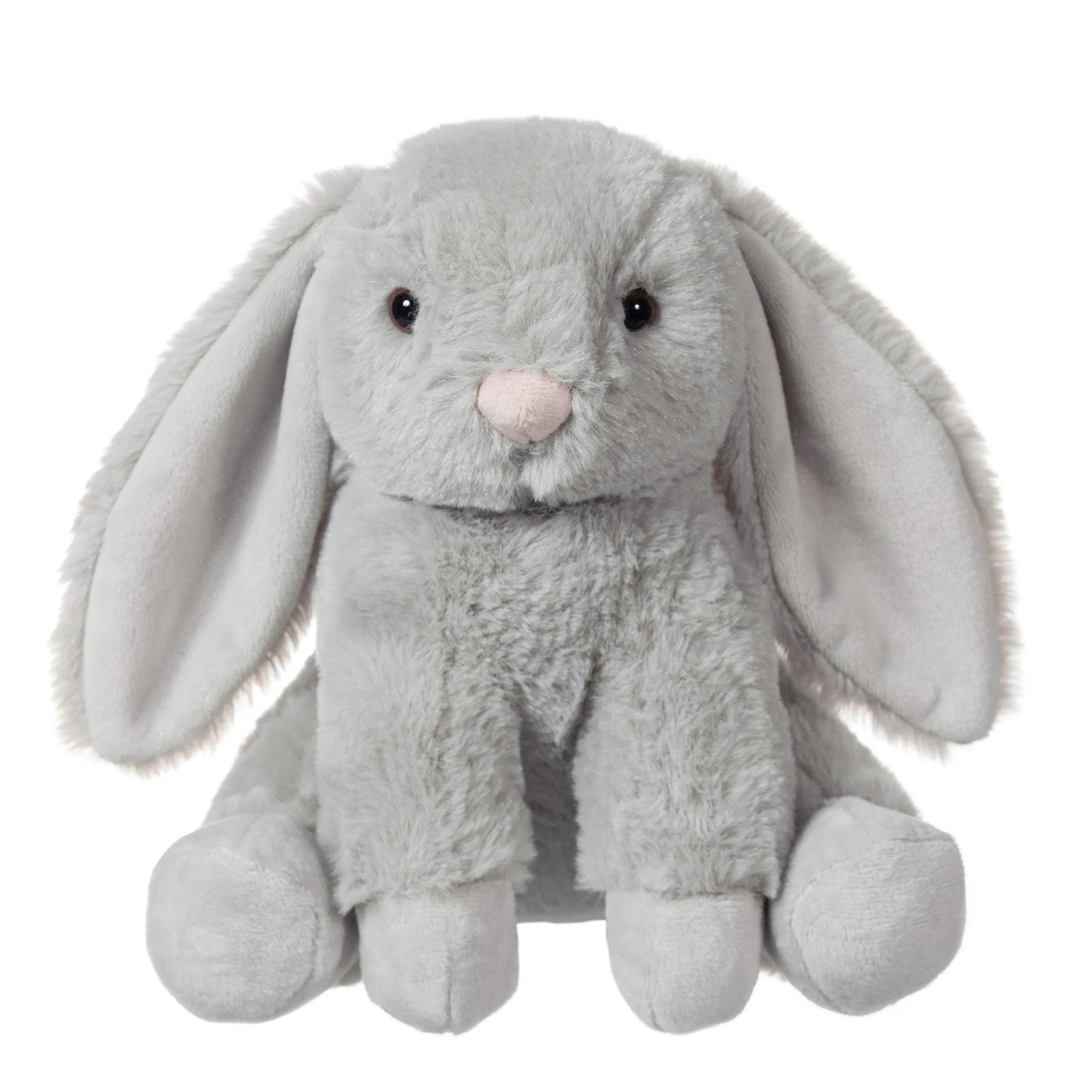 Apricot Lamb Soft Toys Plush Grey Bunny Rabbit Stuffed Animal with Fluffy Soft Ears (Grey Bunny, 8 Inches) — image 1