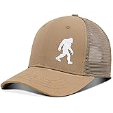 Sasquatch Gifts Bigfoot Hat Embroidery Sasquatch Hats for Men,Big Foot Sasquatch Cap Trucker Hat for Dad Husband Grandpa