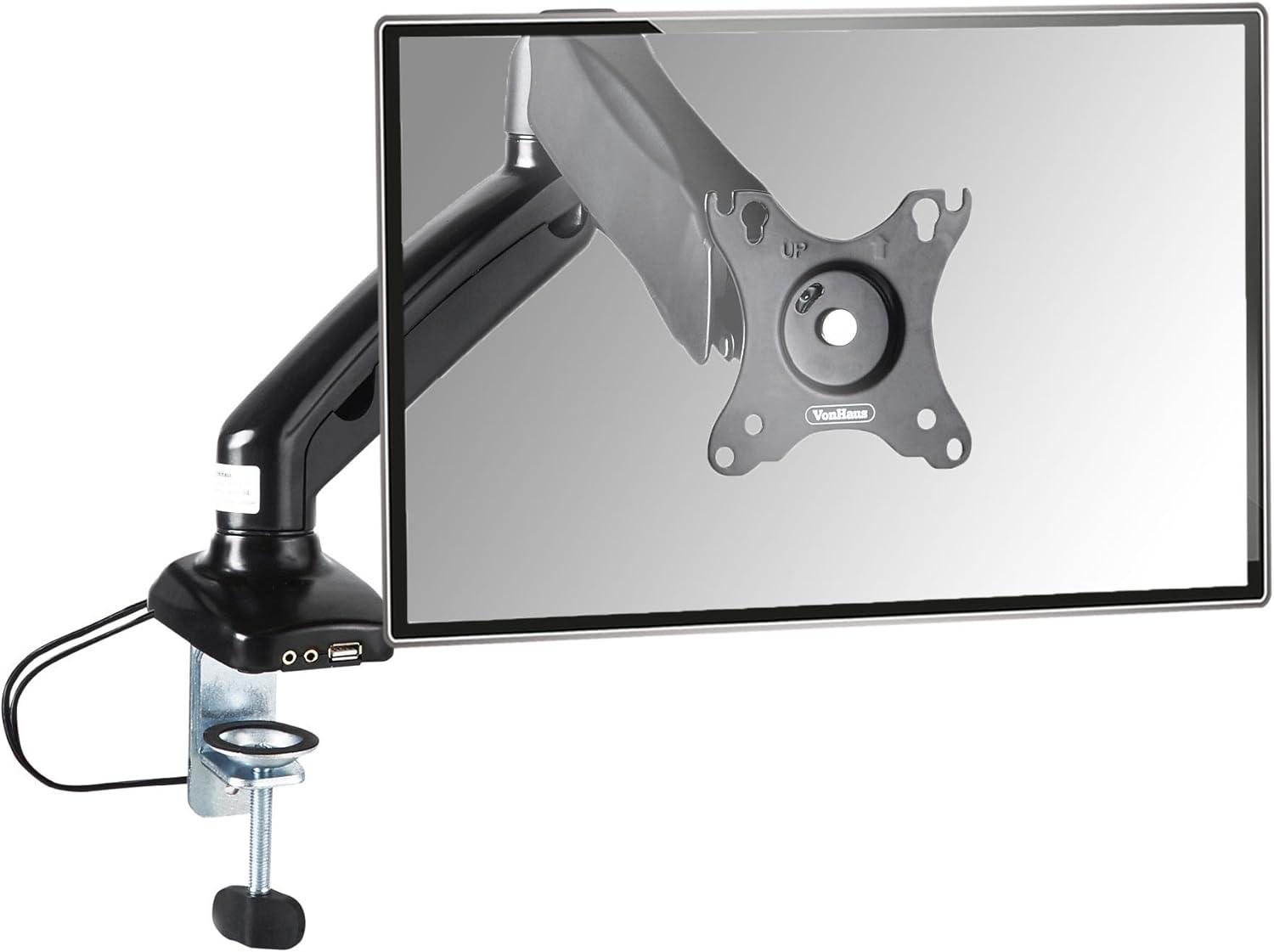 Monitor Mount for up to 27 inch Flexible Monitor Arm for Workplace