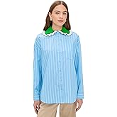 Essentiel Antwerp Women's Joyful Crochet Collar Shirt