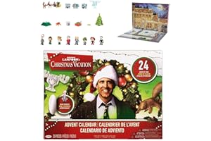 HWUUCL 24 Day Christmas Advent Calendar, Contains 24 Gifts, National Lampoon’s Christmas Vacation Advent Calendar,Christmas Vacation Figures and Accessories Christmas Countdown Calendar Gift (1PC)