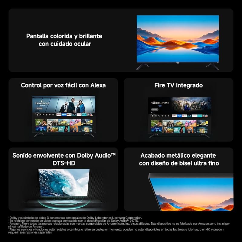 TV de 32 polegadas (81 cm), Smart TV HD, Fire OS7, L32MB-FAVEU