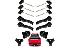 Universal Replacement and Accessories Part Kit Truck Bed Cover Clamps Replacement Aluminium Rear Front Clamp Fit for Hard Tr 