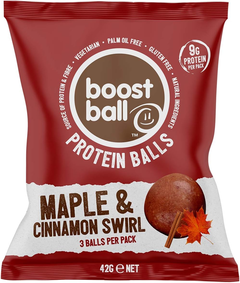 Boostball Protein Balls, High Protein, Vegan, Gluten Free, Protein Bar