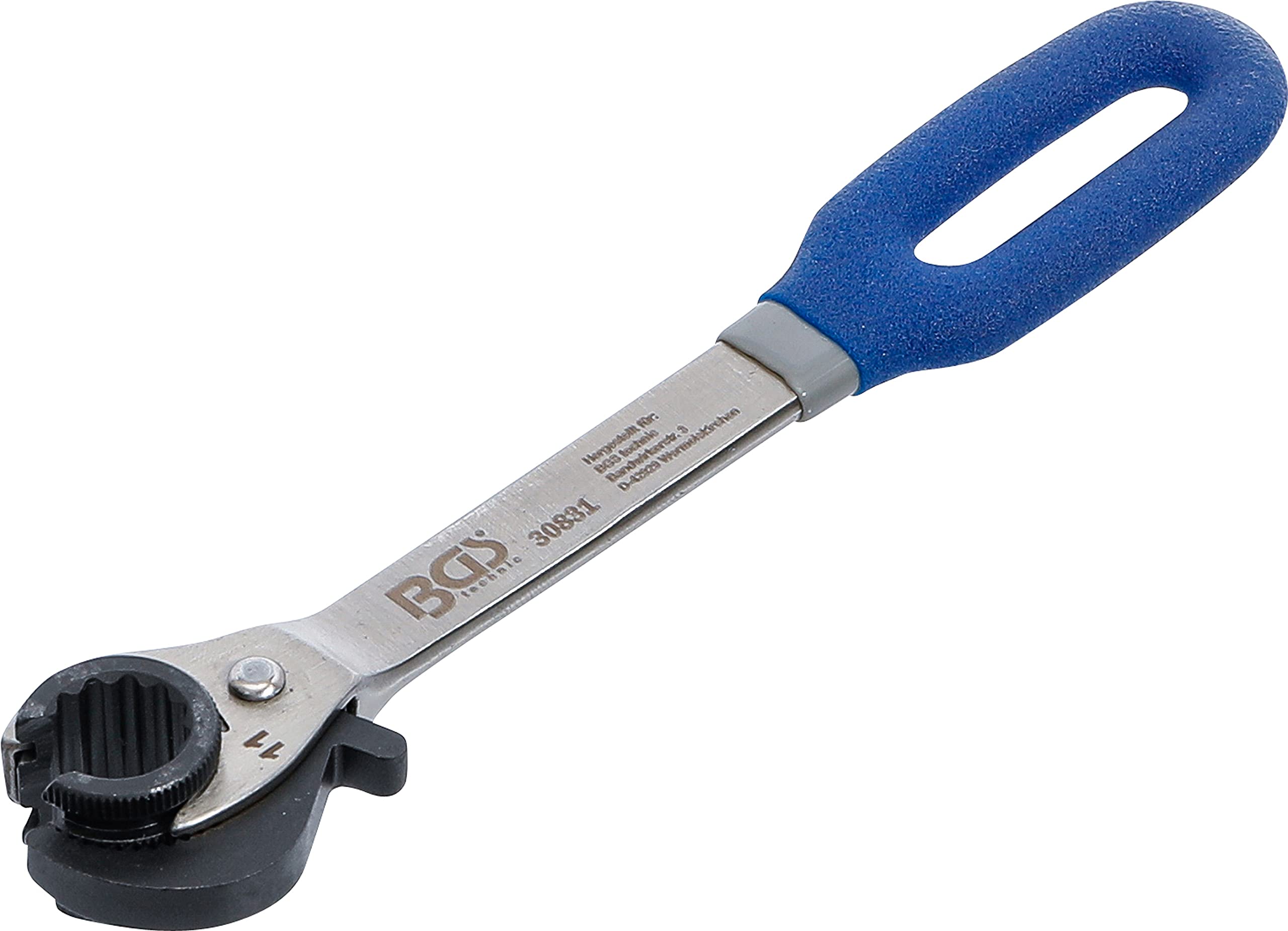 BGS 30831 | Ratchet Ring Spanner | open | 11 mm — image 1