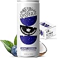 Once Upon a Coconut Blueberry Coconut Water - Low-Calorie, All-Natural Drink with Electrolytes - Non-GMO, Gluten-Free - Pack of 12 Cans (each 10.8 fl oz)