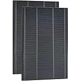 2-Pack Deodorizing Screen Compatible With Sharp Air Purifier Replacement KC-860U Filter, Parts FZ-C150DFU Compared (Kc-860u)