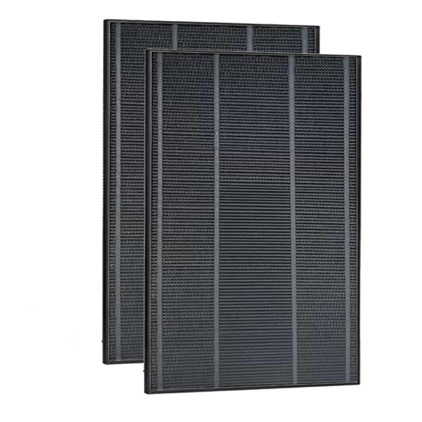 Photo 1 of 2-Pack Deodorizing Screen Compatible With Sharp Air Purifier Replacement KC-860U Filter, Parts FZ-C150DFU Compared (Kc-860u)