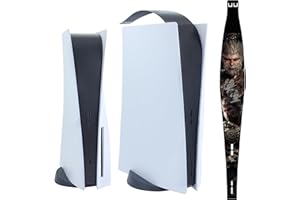 PONIWA Dust Cover Net for PS5/for PS5 Slim Console,Heatsink Barrier Pets Hair Anti-dust Cover Dustproof for Playstation 5 Optical Drive/Digital Version Game Console Accessories (Wu Kong, For PS5)