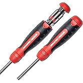 MEGAPRO&reg; Original Ratcheting Multi-Bit Screwdriver with &frac14;&rdquo; Hex Shaft | Phillips, Torx, Flat, Square | Trades Screwdriver