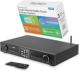 MAJORITY Fitzwilliam Bluetooth Internet Radio DAB FM Spotify Connect 90+ Presets
