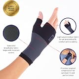 Neo G Wrist and Thumb Support - Arthritis Pain Relief Sleeve S Black view 2